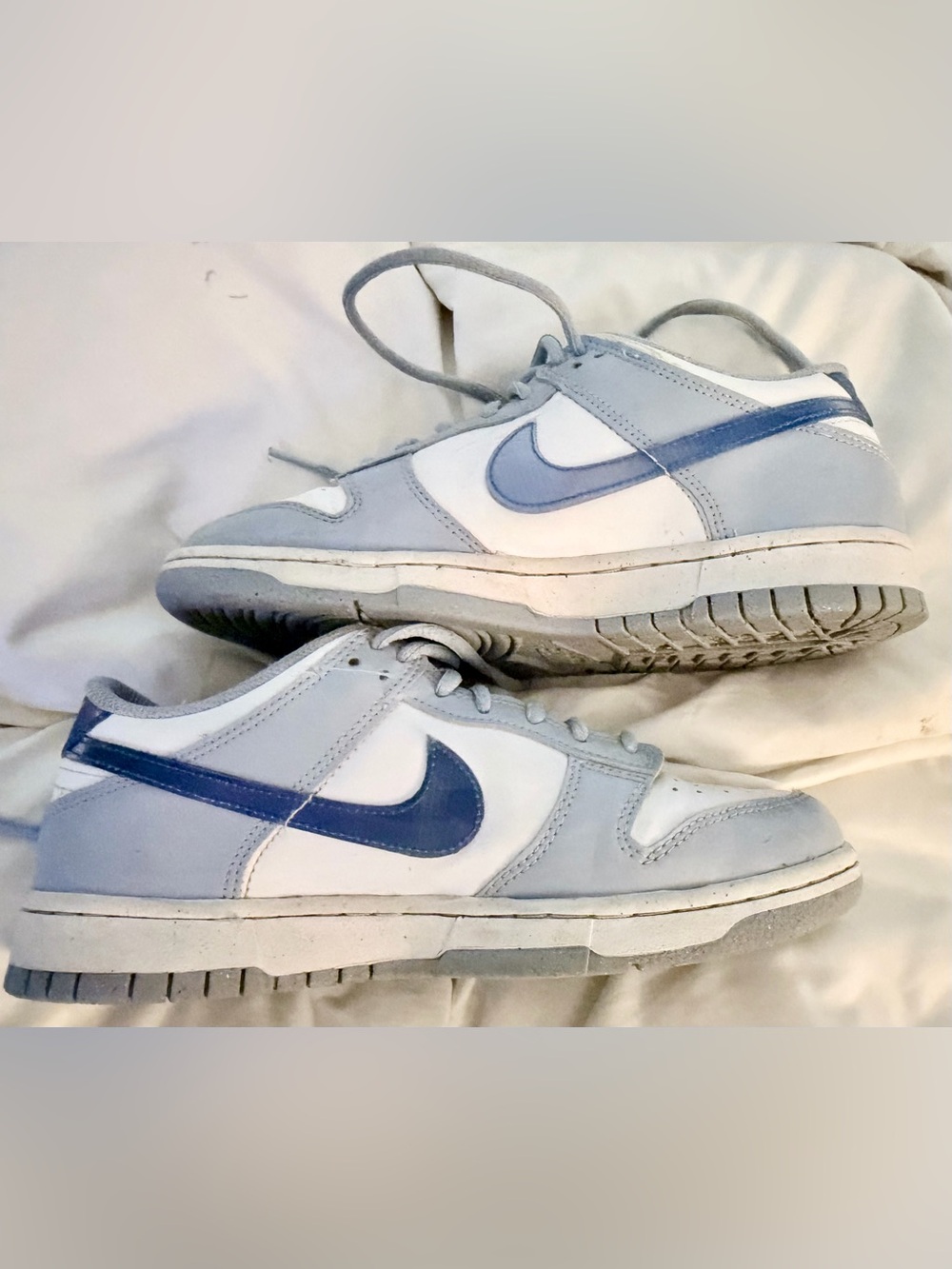 Nike Dunks Low-Top Sneakers in Blue Whisper